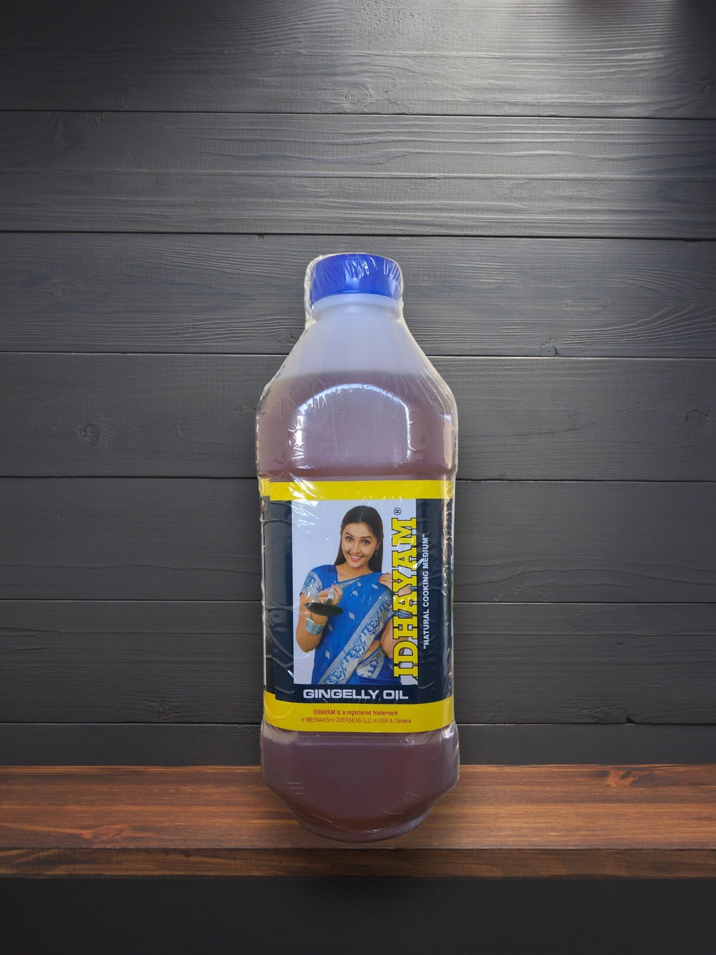 Idhayam Sesame Oil - Premium Cooking Oil for Frying & Dressing, 1L (34 Fl.Oz.) - No Added Chemicals or Preservatives