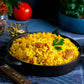 Golden Crown Saffron Yellow Rice - 32 Oz (2Lb) | Naturally Aged Halal + Long Aromatic | Tasty And Delicious Flavorful | Long-Grain Stovetop Or Microwave Rice