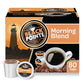 Black Pointe Bay Coffee Morning Blend  Light Roast  80 Count  Single Serve Coffee Pods for Keurig K-Cup malt-inspired