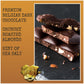 Chocolove Almonds & Sea Salt Dark Chocolate Bars | 55% Cocoa | Crunchy Almonds With A Salty Twist | Premium Belgian Dark Chocolate | Non-Gmo, Dairy & Gluten-Free, 3.2 Oz Bar (12 Pack)