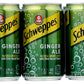Schweppes Ginger Ale Mini Can, 7.5 Fl Oz, Pack of 6, Model Ad-bm1-11439