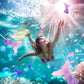 ZOFIA SWEET Mermaid Lollipops 24pk, Multi Color Mermaid Tail Candy for Birthday Party Favors
