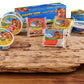 Happy Cow Halal Processed Cheese, Rich Cheddar Flavor, 4 OZ (113g), Easy Open Can, Long Shelf Life