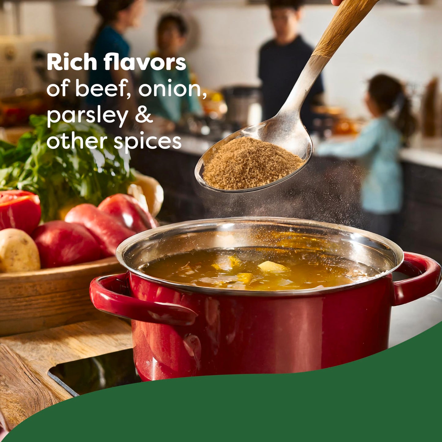 Knorr Granulated Beef Bouillon Seasoning, 32 oz (2.0 lb), Pack of 1