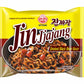 Ottogi JIN Jjajang Ramen - Korean Instant Noodles, Smoked Black Bean Sauce, 4.76oz x 8 Pack