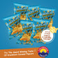 KrackCorn Cheese & Caramel Popcorn, Gluten Free, Non-GMO, 3.25oz (Pack of 6)