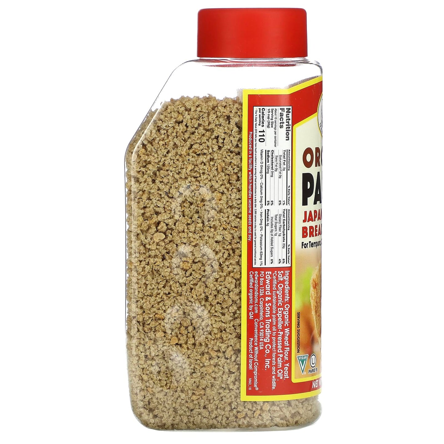 Edward & Sons Organic Panko Breadcrumbs, 10.5 oz