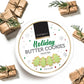 Mattigans Holiday Butter Cookies, Danish Style Cookie, 12 Oz Tin, Gourmet Gifts, Holidays, Christmas, Stocking Stuffer, Special