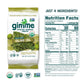 gimMe Organic Roasted Sea  Snacks, Extra Virgin Olive Oil, Keto, Vegan, Gluten-Free, 12 Count