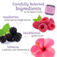 Bigelow Tea Cold Water Infusion Blackberry Raspberry Herbal Tea, Caffeine Free, 18 Count (Pack of 6), Natural
