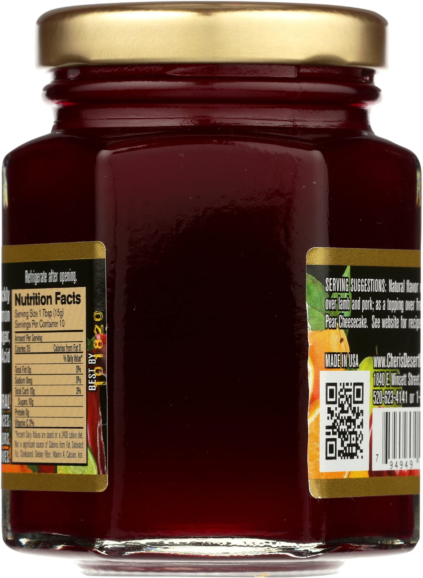 Cheris Desert Harvest Prickly Pear Cactus Jelly, 5 Oz