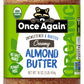 Once Again Organic Creamy Almond Butter, 16oz - Roasted - Salt Free, Unsweetened - USDA Organic, Gluten Free Certified, Peanut F