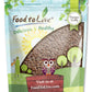 Food to Live - Whole Red Lentils, 8 Ounces Dry Raw Beans, Sproutable, Vegan, Kosher, Bulk. Easy to Cook. Good Source of Folate, 