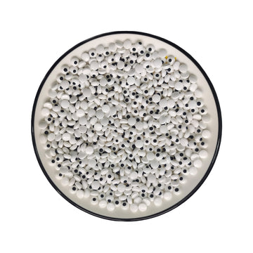 Sentovac Mini Candy Eyes For Decorating | Edible Candy Eyeballs Sprinkles For Halloween Christmas | Cake And Cupcake Topper Decorations | 1 Bottle 2.82Oz Edible Eyes (7Mm)