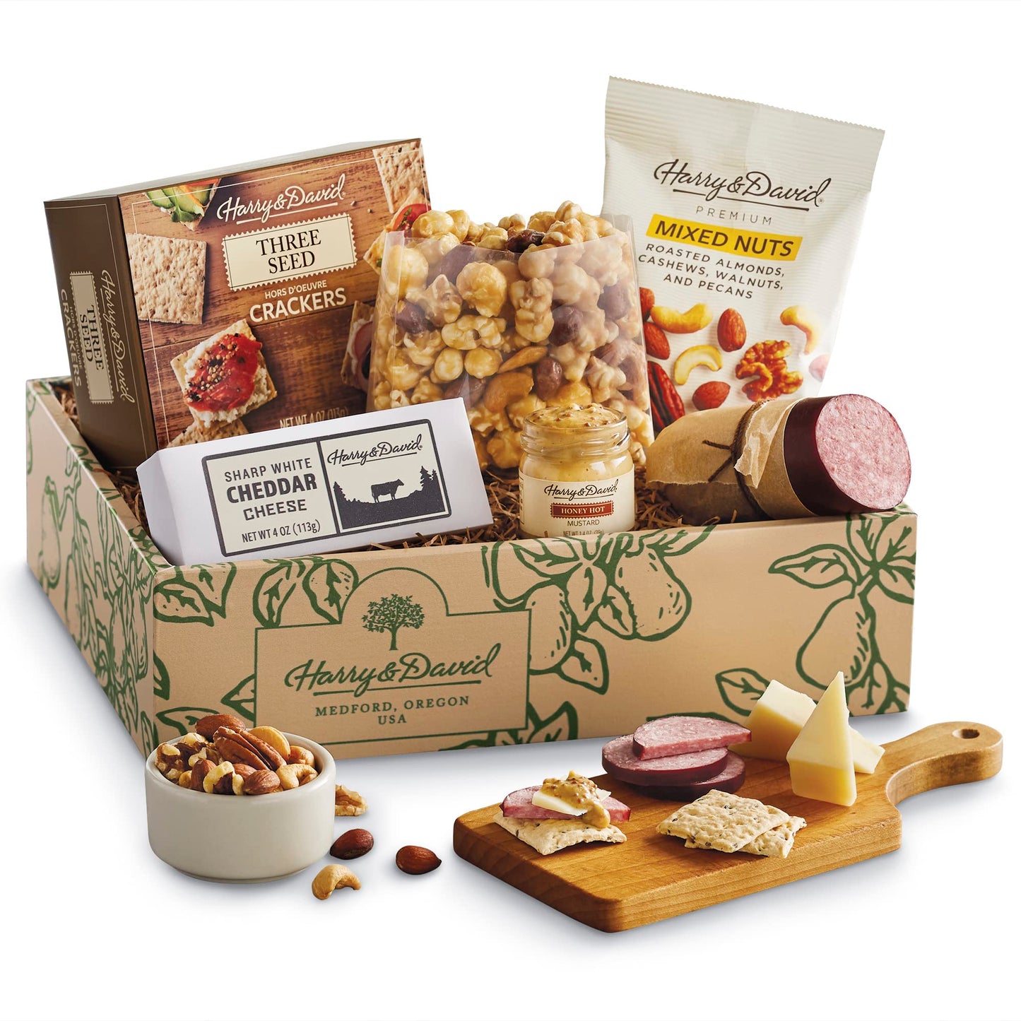 Harry & David Snack Box - Sweet and Salty Treats Gift Basket, Classic Size