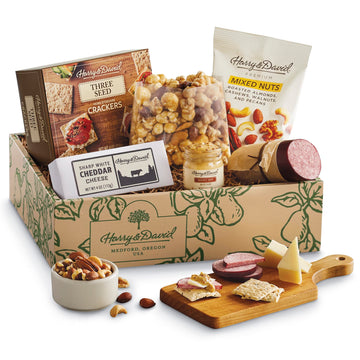 Harry & David Snack Box - Sweet and Salty Treats Gift Basket, Classic Size