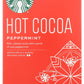 Starbucks Hot Cocoa Mix Packets, Peppermint Flavor, Rich and Velvety, 8 Individual Packets Per Box, 8 Ounce (Pack of 1)