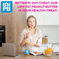 Bettern Peanut Butter 6 Pack Variation (1 Pound (Pack of 6), Peanut Butter (Low Sodium))