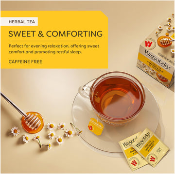 Wissotzky Herbal Tea (Chamomile Honey, 1 Pack)