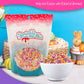 Jimmies In Springtime Mix - Resealable Standup Candy Bag - Pastel Jimmies In Pink, Lavender, White, And Yellow - Easter Themed S