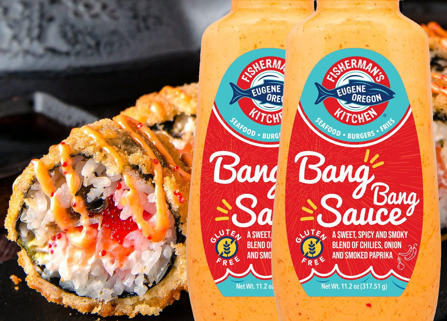 Fishermans Kitchen Bang Bang Sauce - 2 Pack, 0.41 Ounce Each