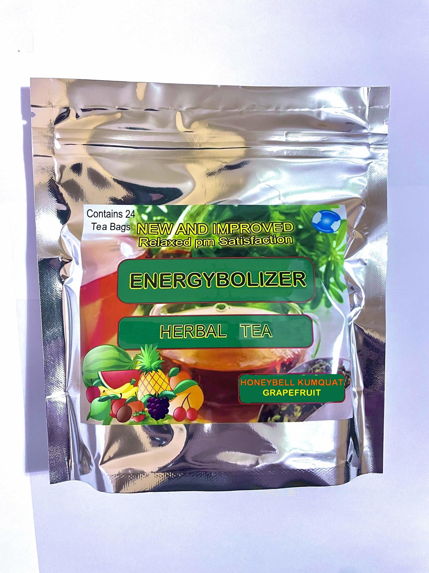 Energybolizer Perfect Weight Herbal Tea (24 Bags)| Natural Energy Booster For Women And Men | Increase Energy, Improve Digestion
