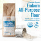 Grand Teton Organic Einkorn Flour - 100% Non-GMO All-Purpose, Unbleached, Rich in Vitamins & Minerals, 5 lbs (80 Ounce)
