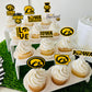 Iowa Hawkeyes Cupcake Toppers (24 Pcs) University Of Iowa Party Supplies For Football, Birthday Gift, Graduation Party Decoratio