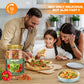 21Oz Dried Bell Peppers Mix, Natural Dehydrated Red & Green Bell Pepper Flakes, Perfect Toppings For Ramen, Vegetables Soup, Ste