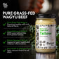 First Light Wagyu Beef Tallow | 100% Grass-Fed, 14oz Glass Jar | Gluten-Free, Dairy-Free, Perfect for Keto & Whole30