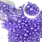 Purple Sprinkles For Cake Decorating Edible Sugar Pearls Candy Sprinkles Mix Size Cupcake Cake Topper Cookie Decorations Wedding