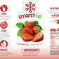 Smartfruit Summer Strawberry + Antioxidants, 100% Real Fruit Pur  E, Non-Gmo, No Additives, Vegan - 48 Fl. Oz - 2 Pack