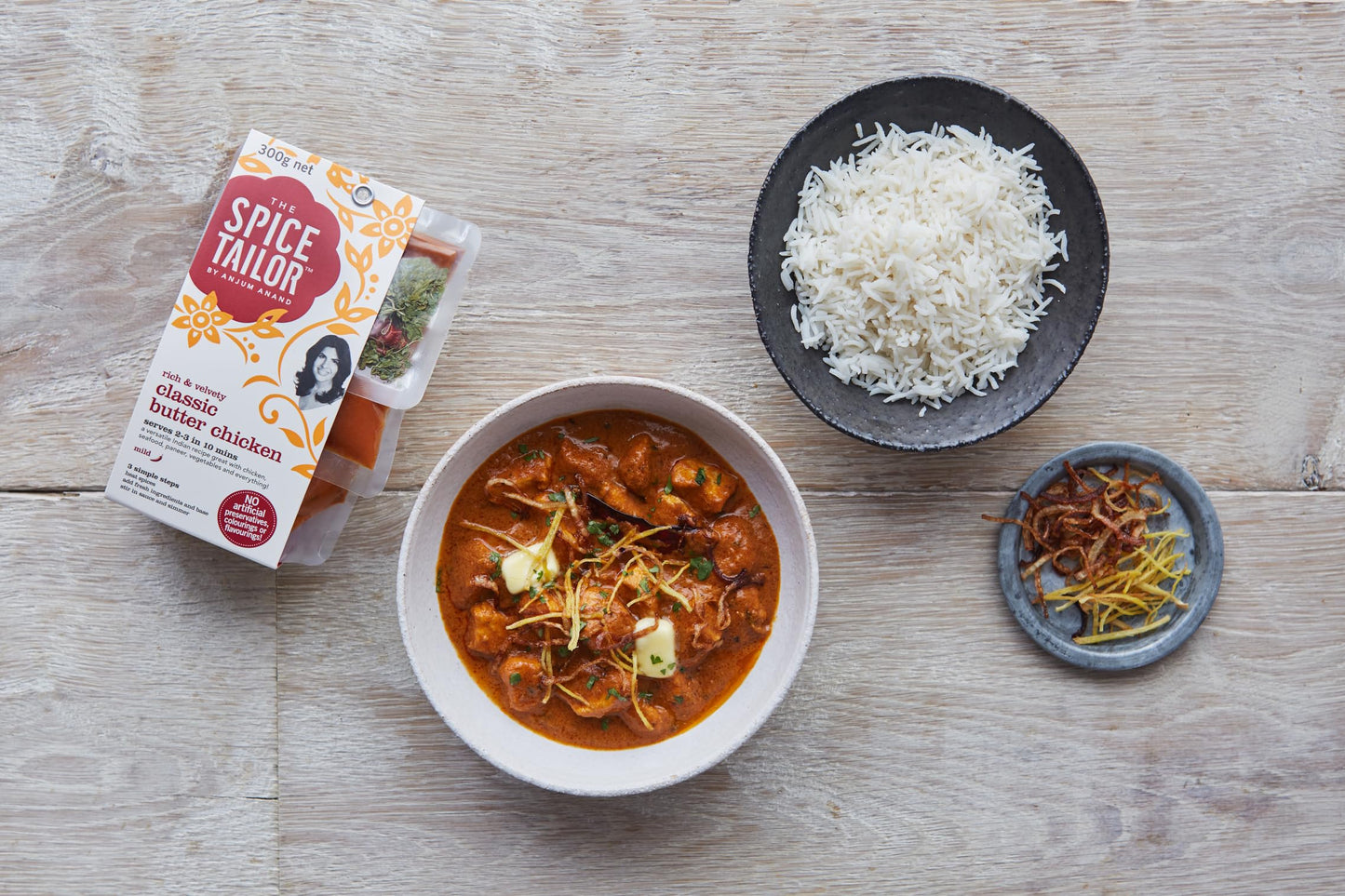Spice Tailor 3 Simple Steps Restaurant Quality Meals In Minutes Kits Ready In 10 Minutes (6 Pack, Classic Butter Chicken)