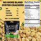 Wicked Mix Soup & Oyster  ers, Salted Flavored Mini Puffed, 6 Oz (Pack of 1), Jalapeno Cheddar