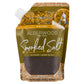 SaltWorks Artisan Salt Alderwood Smoked Sea Salt, Fine Grain, 16 Ounce Pouch, Medium to Dark Brown Crystals