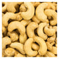 Setton Farms Cashews Roasted Salted Extra Large, 25 Lbs Bulk Case, Kosher
