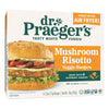 Dr. Praegers, Mushroom Risotto Veggie Burgers, 2.5 Ounce, 4 Count