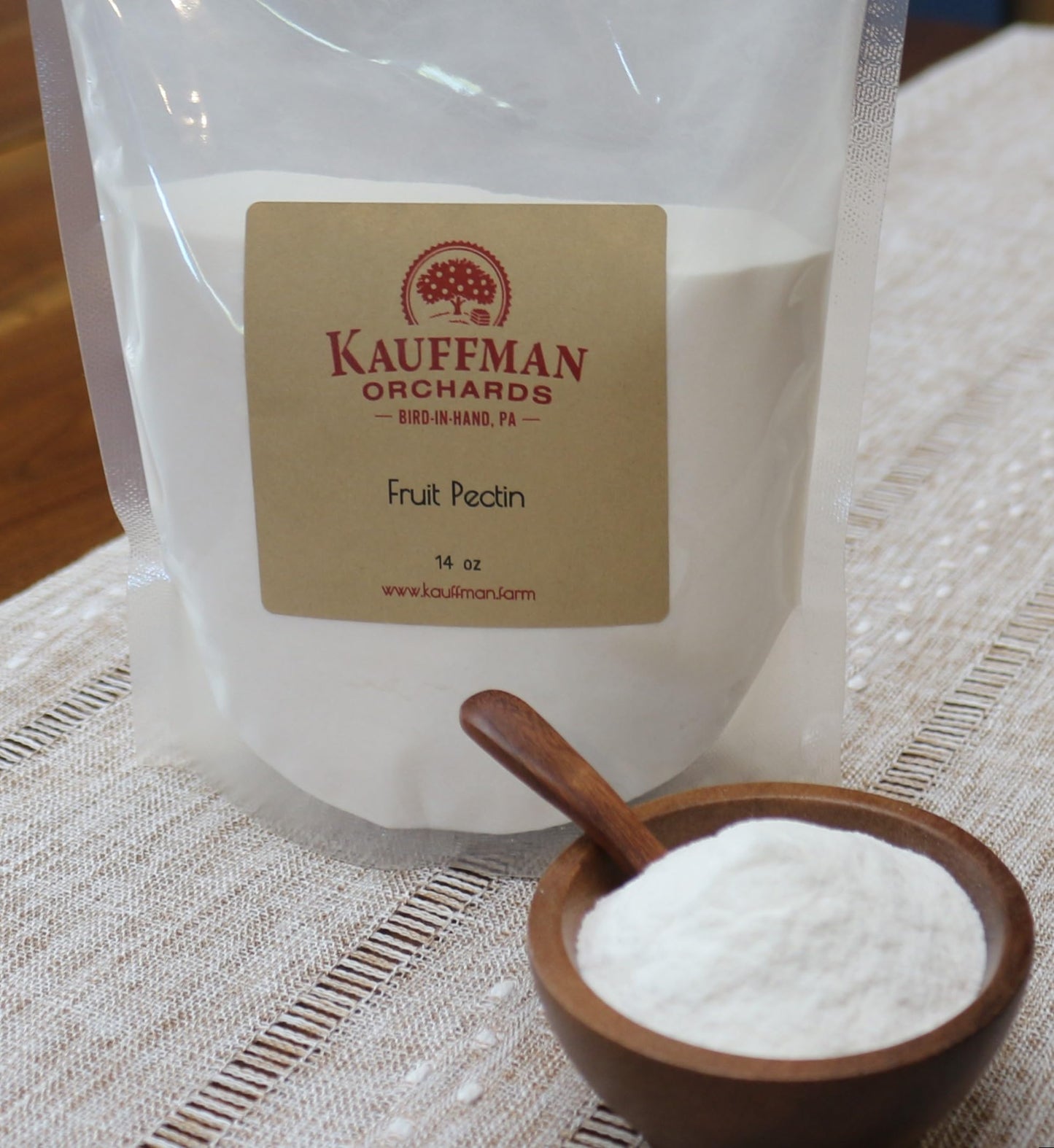 Kauffman Orchards Fruit Pectin Powder, 14 Oz, Ideal for Homemade Jams and Jellies, Pack of 1