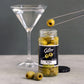 Collins Pitted Olives - Popular Garnish for Cocktails and Snacks, 4oz, Black, Model O255