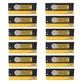 Premium Aufschnitt Beef Bars - High Protein Snack, Island Teriyaki Flavor, 12 Count, Keto Friendly, Kosher, Halal