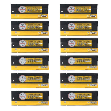 Premium Aufschnitt Beef Bars - High Protein Snack, Island Teriyaki Flavor, 12 Count, Keto Friendly, Kosher, Halal