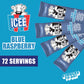 SINGLES TO GO! ICEE Singles To Go Drink Mix, Blue Raspberry, 12 Boxes, 72 Total Servings, 0.35 Ounce Packets