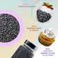 Bakerpan Pearlized Sugar Sprinkles For Baking - 5 Ounce - Sparkling Black Decorating Sugar Crystals For Cookies, Cake Pops, Ice