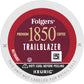 1850 by Folgers Trailblazer Medium Dark Roast Coffee, 96 Keurig K-Cup Pods