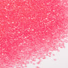 Twisweet Pink Sprinkles, Edible Sanding Sugar Crystals for Cake Decorating, Extra Fine Candy Sprinkles for Baking, Cupcake Toppi