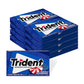 Trident Sugar Free Gum, Perfect Peppermint Flavor, 14 Count, Pack of 10
