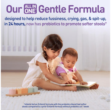 Enfamil NeuroPro Gentlease Baby Formula, Brain Building DHA, HuMO6 Immune Blend, Designed to Reduce Fussiness, Crying, Gas & Spi