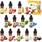 Food Flavoring Oil - 12 Liquid Lip Gloss Flavoring Oil, Concentrated Candy Flavoring, Flavor Oil for Baking, Cooking, Slime Maki