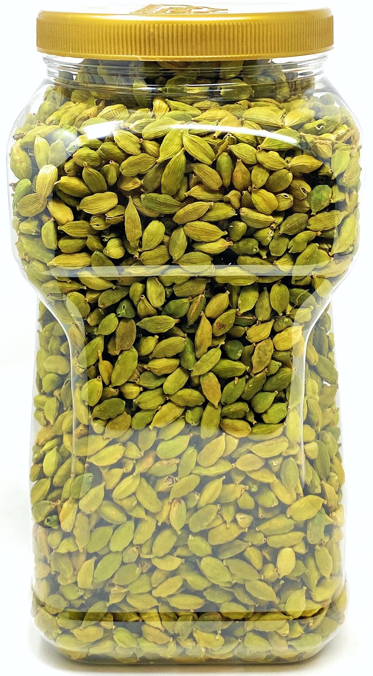 Rani Green Cardamom Pods Spice (Hari Elachi) 48Oz (3Lbs) 1.36Kg Pet Jar ~ All Natural | Vegan | Gluten Friendly | Non-Gmo | Prod