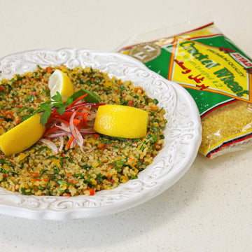 Ziyad Cracked Wheat Number 2 Medium Bulgur, Bread Filler Perfect For Bread Crumbs, Oats, Tabouli, Kibbeh, Curries! 16Oz